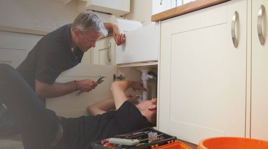 Professional burst pipe repair services in Maud, TX